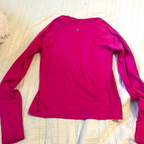 lululemon long sleeve swiftly tech sonic pink - Picture 2 of 3
